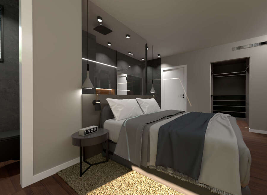 Experience luxury and comfort in this stunning bedroom.