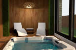 Relax and unwind in this luxurious spa-like retreat.