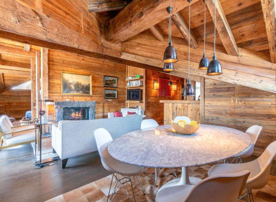 Experience the warmth and charm of this stunning wooden chalet, perfect for a cozy retreat.