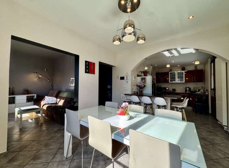 This stunning property boasts a modern open-plan design, perfect for entertaining and family living.
