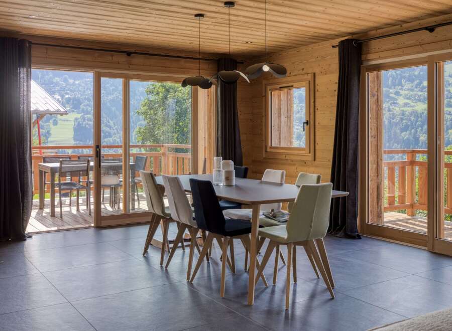 Experience the epitome of mountain living in this stunning property.