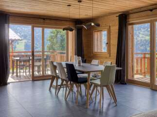 Experience the epitome of mountain living in this stunning property.