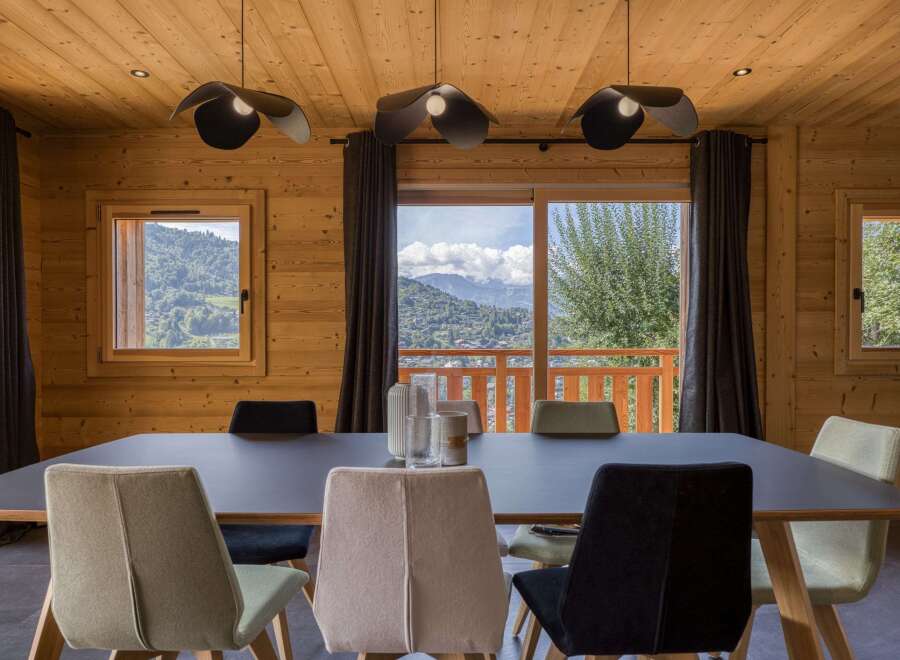 Experience the charm of this stunning property, featuring a beautifully designed dining area.