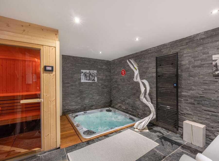 Indulge in luxury and relaxation with this stunning spa retreat.