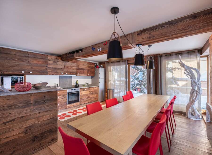 This stunning property boasts a beautifully designed kitchen and dining area, perfect for entertaining.