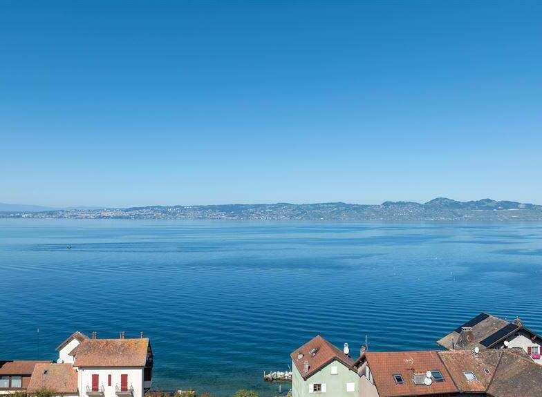 Enjoy breathtaking lake views from this charming property.