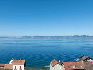 Enjoy breathtaking lake views from this charming property.