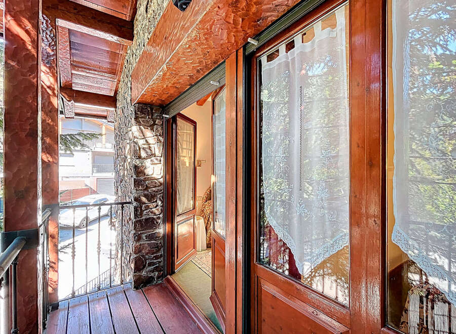 Discover the charm of this inviting balcony, perfect for enjoying the outdoors.