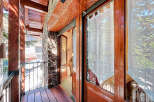 Discover the charm of this inviting balcony, perfect for enjoying the outdoors.