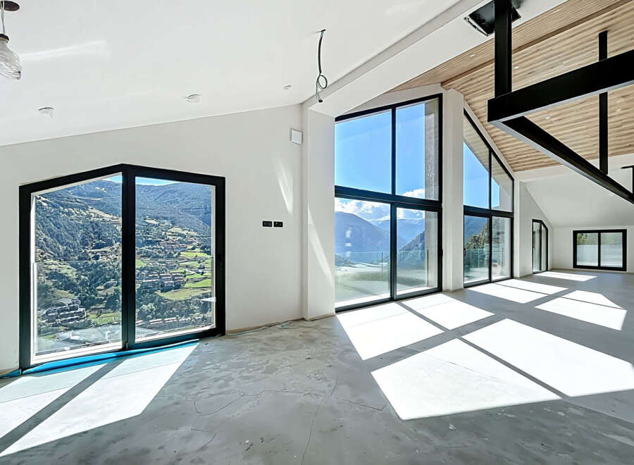 Experience breathtaking views in this modern, light-filled property.