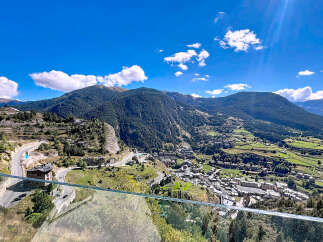 Experience breathtaking mountain views from this stunning property.