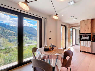 Experience breathtaking mountain views from this stunning property.