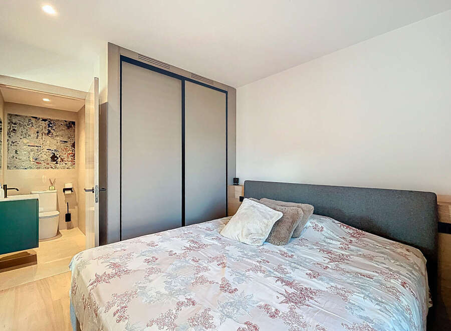 Discover modern living in this stylish bedroom.