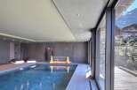 Indulge in luxury with this stunning indoor pool, perfect for year-round enjoyment.