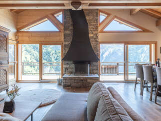 Experience the epitome of alpine luxury in this stunning chalet.