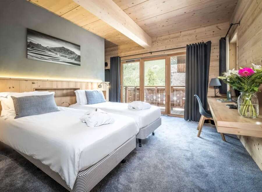 Experience the ultimate in comfort and style in this beautifully designed bedroom.