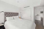 Experience modern luxury in this stunning bedroom.