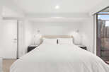 Experience luxury living in this stunning bedroom.