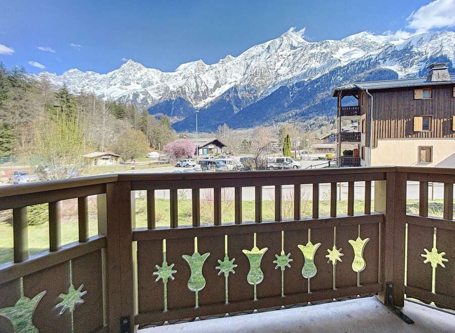Enjoy breathtaking mountain views from this charming property.