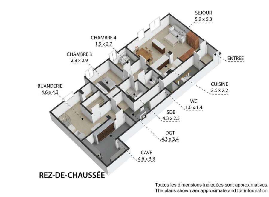 Discover the potential of this charming property, featuring a well-designed layout with a spacious living area and multiple bedrooms.