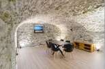 Discover the unique charm of this property, featuring a stunning stone-walled interior.