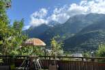 Enjoy breathtaking mountain views from this stunning property.