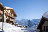 Discover the charm of this stunning mountain chalet, perfectly nestled in a picturesque winter wonderland.