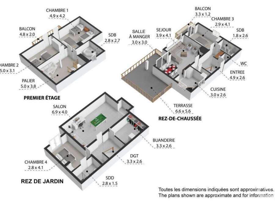 Discover this stunning property featuring a well-designed layout with multiple bedrooms, including a master suite.
