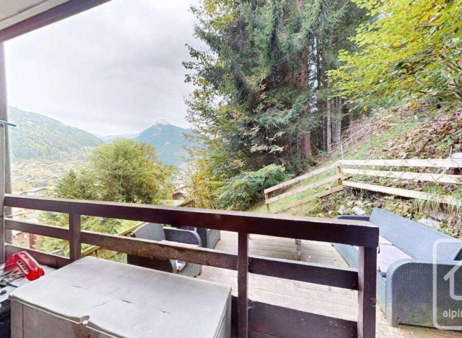 Enjoy breathtaking mountain views from this charming property.