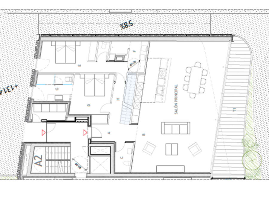 Discover a modern architectural marvel with this stunning floor plan.