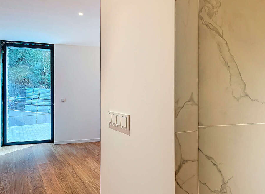 This modern property boasts a bright and airy interior, perfect for comfortable living.