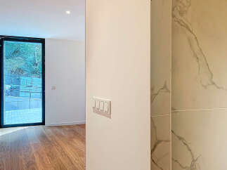 This modern property boasts a bright and airy interior, perfect for comfortable living.