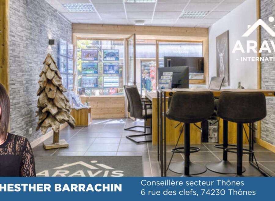 Discover your dream property with HESTHER BARRACHIN, a dedicated real estate advisor specializing in the Thônes sector.