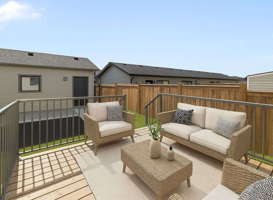 Enjoy outdoor living at its finest with this stunning patio space.
