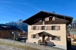 Charming chalet nestled in the heart of the mountains, offering a serene escape.