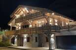 Experience the charm of this stunning wooden chalet, a perfect blend of rustic elegance and modern design.