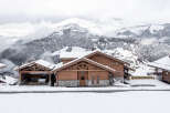 Experience the ultimate in luxury living with this stunning chalet nestled in the heart of the snowy mountains.