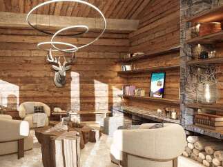 Experience the epitome of rustic luxury in this stunning chalet.