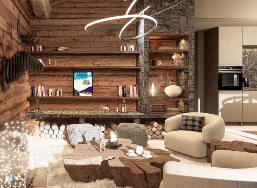 Experience the epitome of rustic luxury in this stunning property.