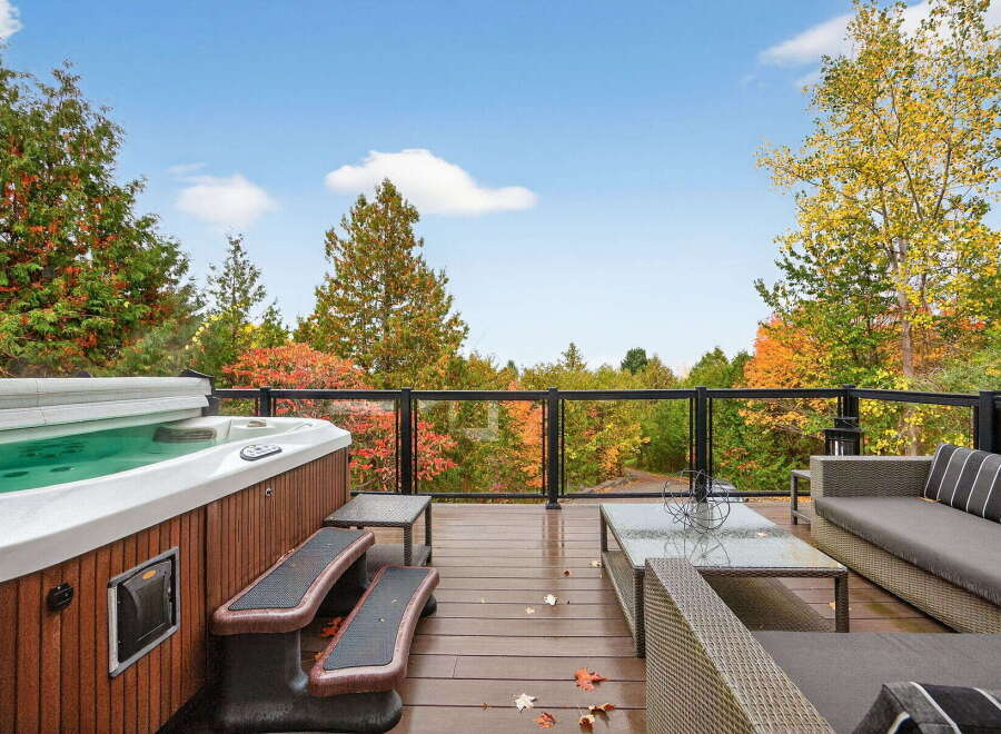 Enjoy the ultimate relaxation in this stunning outdoor oasis.