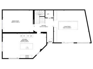 Discover this stunning property featuring a spacious dining room and a modern kitchen/dining area, perfect for entertaining.