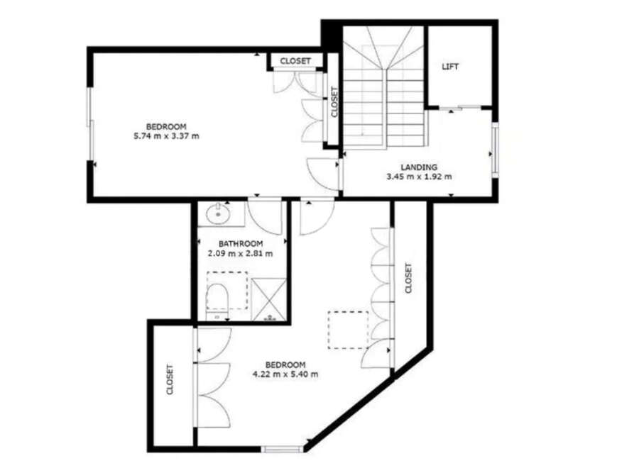 Discover this stunning property featuring two spacious bedrooms, perfect for families or individuals seeking ample living space.