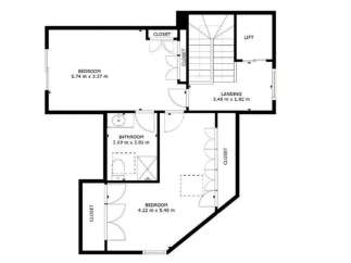 Discover this stunning property featuring two spacious bedrooms, perfect for families or individuals seeking ample living space.