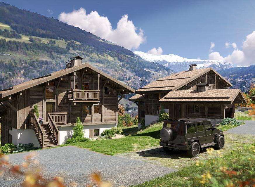 Discover the epitome of alpine luxury in this stunning chalet, nestled amidst breathtaking mountain scenery.