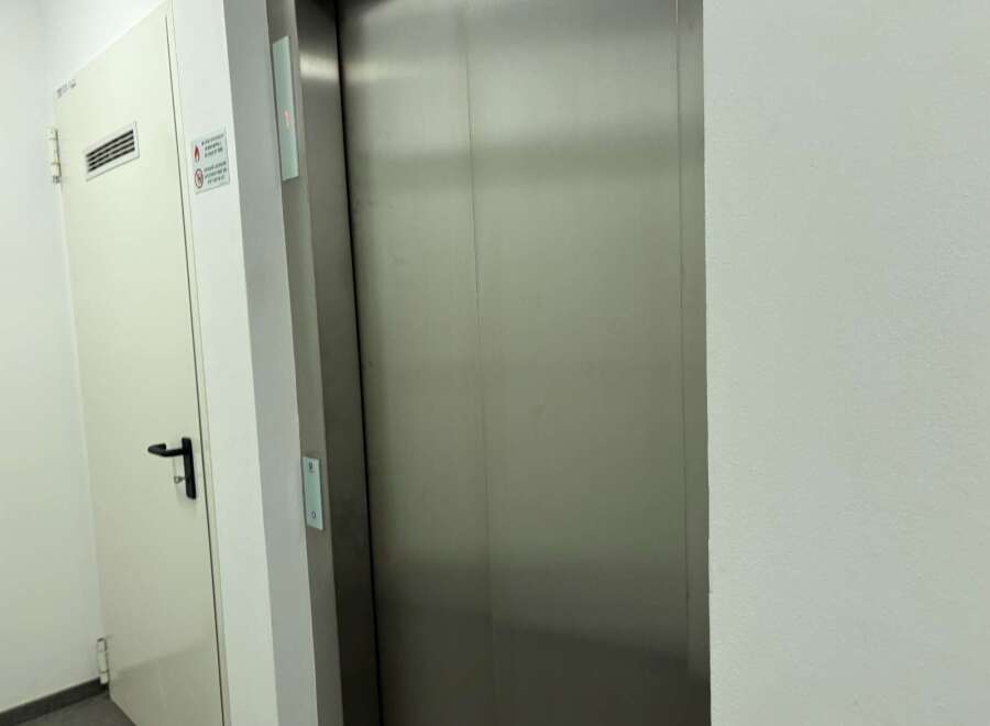 This image showcases a modern elevator, a key feature in many properties, offering convenient access to different floors.
