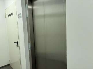 This image showcases a modern elevator, a key feature in many properties, offering convenient access to different floors.