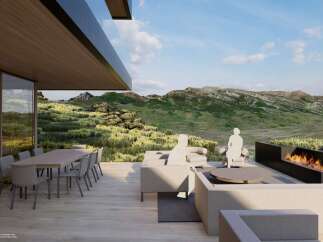 Experience luxury living with this stunning property featuring a modern design and breathtaking mountain views.