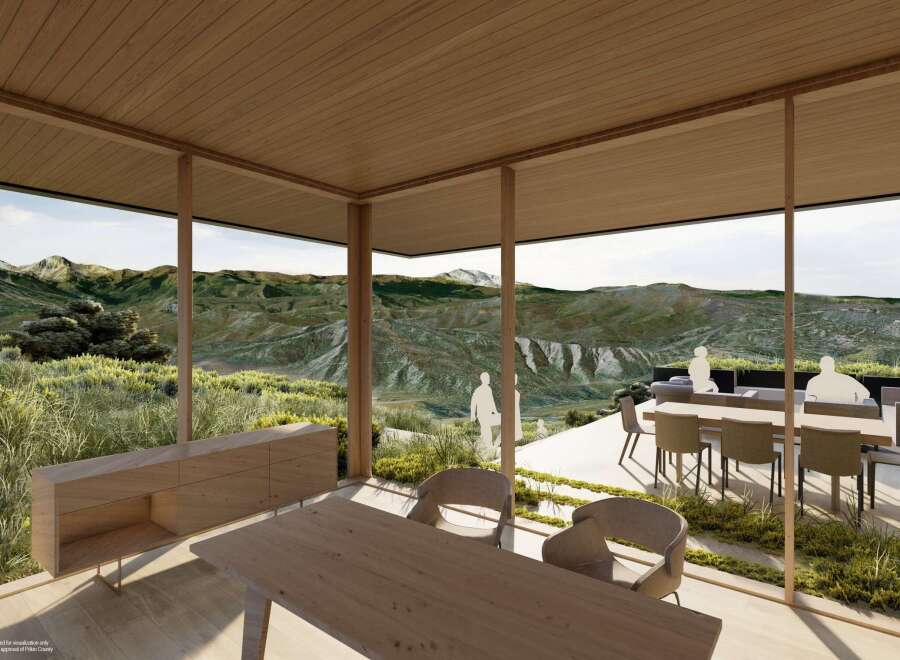 Experience luxury living with this stunning property featuring panoramic mountain views.