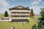 Discover your dream alpine retreat! This stunning property boasts multiple levels with charming balconies, offering breathtaking views.