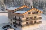 Discover the charm of this stunning alpine property, nestled amidst a picturesque winter wonderland.